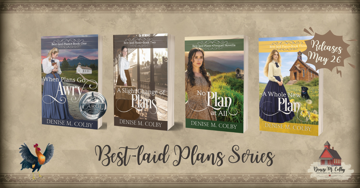 The best-laid plans series by Denise M. Colby includes the newest release A Whole New Plan